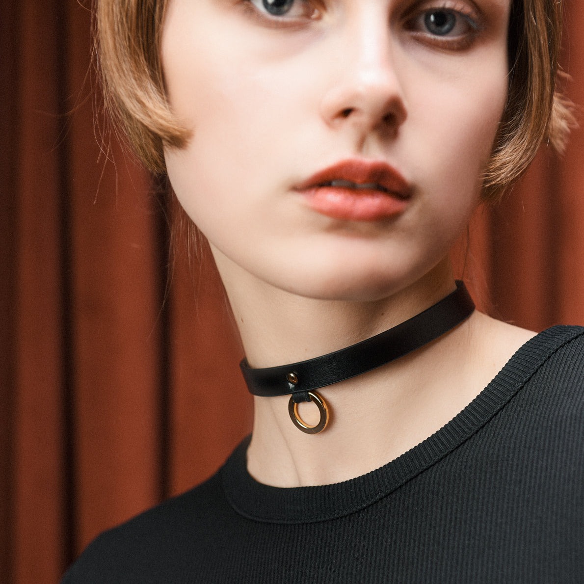 Leather Thin choker