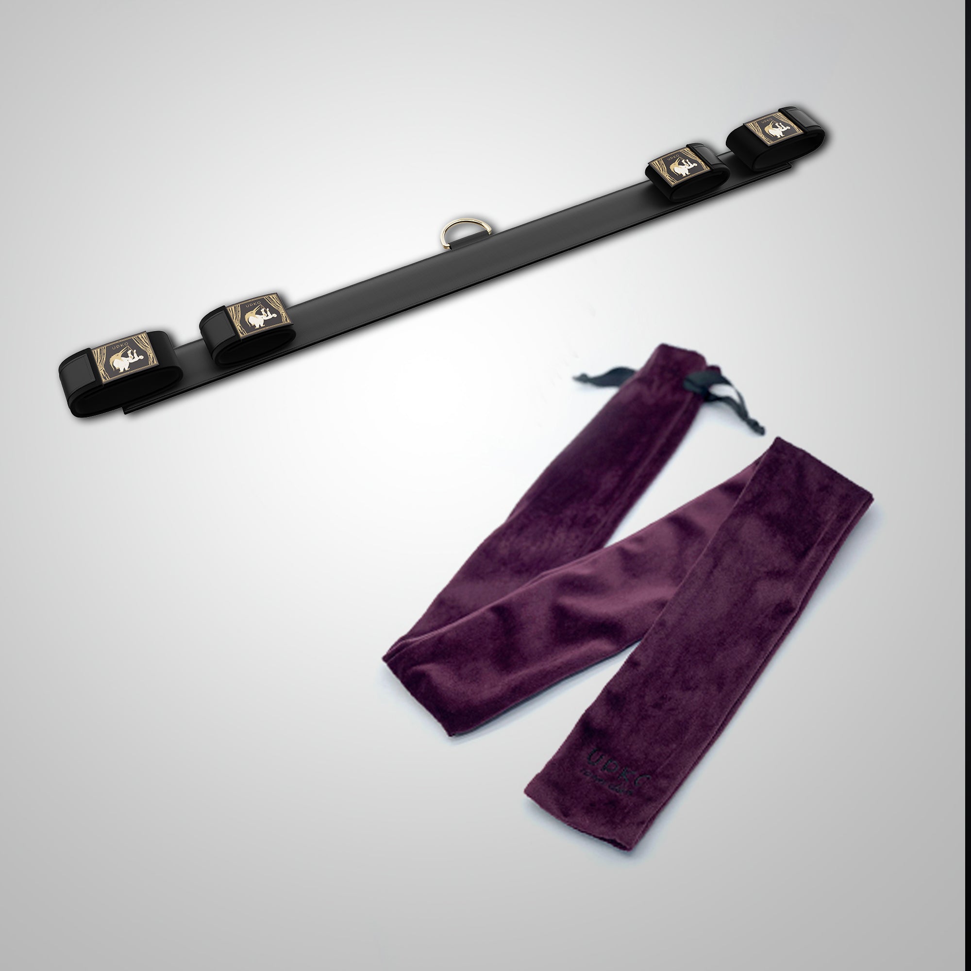 Spreader Bar With Wrist And Ankle Cuffs Matching With Various Accessories