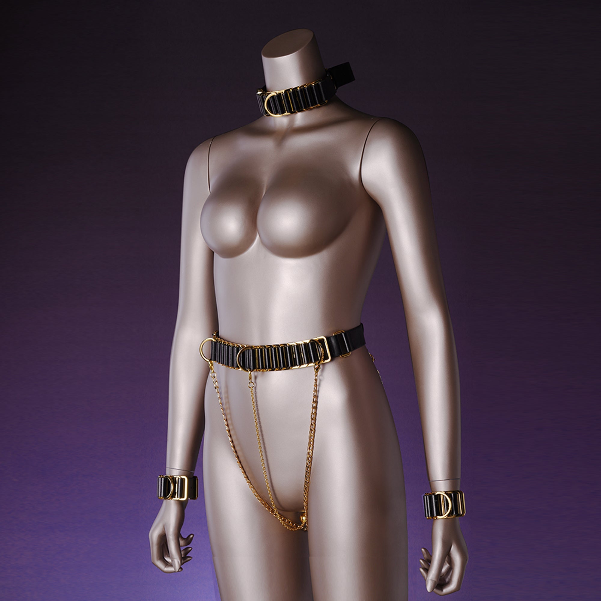 Indulge In The Restraints Collection-Choker/Handcuffs/Belt (Each item is separated for purchase)