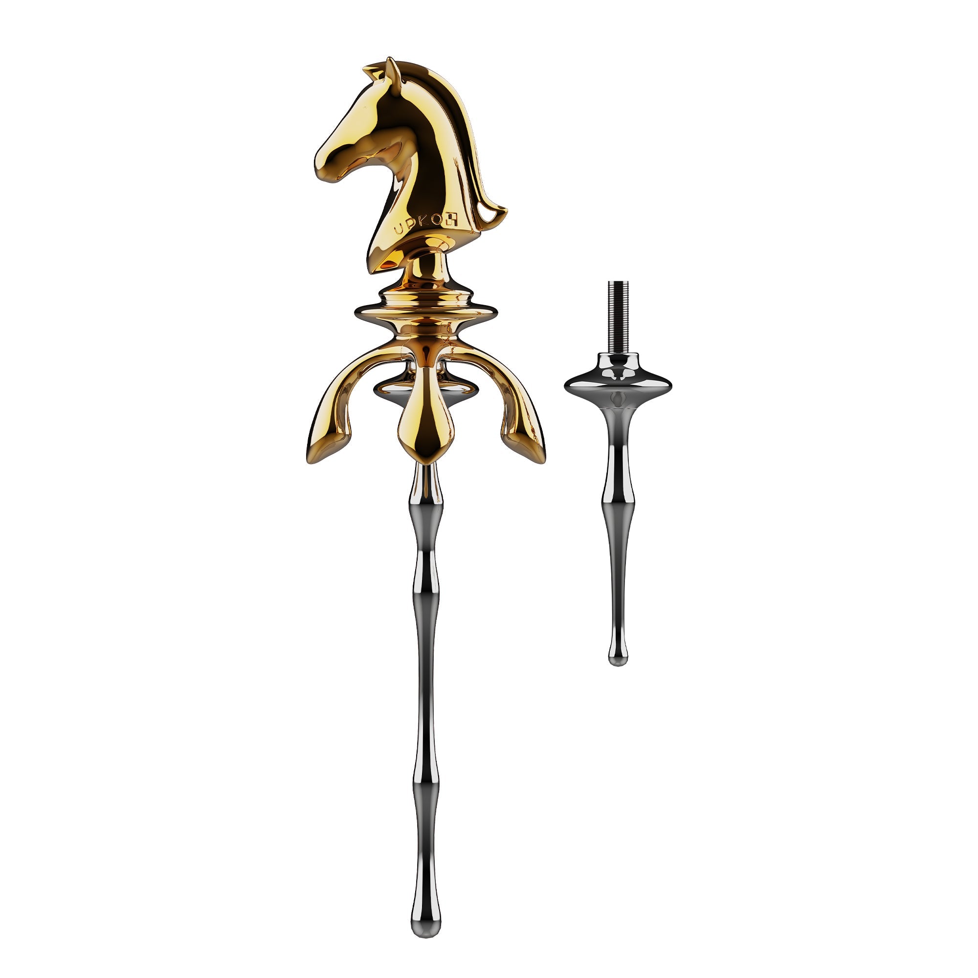 「Knight」Urethral Sound 2-piece Plugs Set